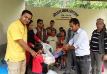 बालगृहलाई खाद्यान्न सहयोग