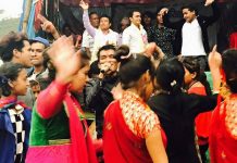 मुसलधारे झरि संगै राजेश वर्देवा र तुलसा जिसीको दमदार प्रस्तुति