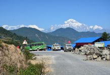 धौलागिरि हिमालको रमणीय दृश्य