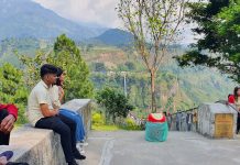 लामो पुलमा चहल पहल हेर्दै दिन काट्दै ज्येष्ठ नागरिक