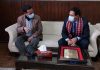 राष्ट्रिय फुटबल टिमका प्रशिक्षक अल्मुताइरी सम्मानित