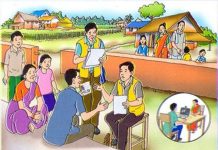 बागलुङमा स्वयमसेवीका मार्फत मतदाता शिक्षा