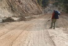 बागलुङ–गुल्मी जोड्ने सडक निर्माण तीव्र गतिमा