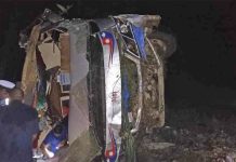 तीर्थयात्री बोकेको बस दुर्घटना हुँदा ७ जनाको मृत्यु