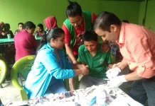 मानव सेवा आश्रममा नि:शुल्क स्वास्थ्य शिविर