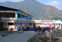 बिहुँकोट अधारभूत अस्पतालको नवनिर्मित भवन उद्घाटन