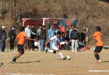 दोस्रो स्मृति कप फुटबल: प्रहरी र संकल्प सेमिफाइनलमा प्रवेश