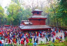 बागलुङ कालिका मन्दिरमा चैते दसैँमा ४२ लाख भेटी संकलन