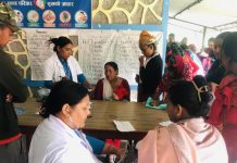 गाउँमै विशेषज्ञ चिकित्सकसहित स्वास्थ्य शिविर